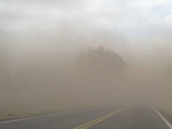 Alerta por vientos fuertes en las provincias de Buenos Aires y La Pampa