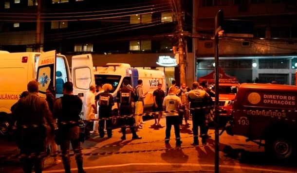 Incendio en un hospital de Rio de Janeiro: hay al menos once muertos