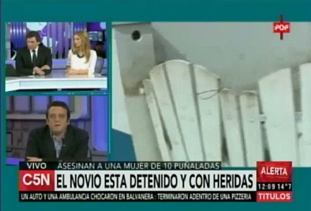 Un hombre degolló a su mujer en Marcos Paz