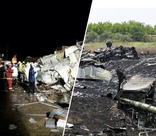 En sólo diez días, tres tragedias aéreas conmocionaron al mundo