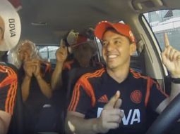 river esta de fiesta: baile, cumbia y una dura cargada a boca river esta de fiesta: baile, cumbia y una dura cargada a boca
