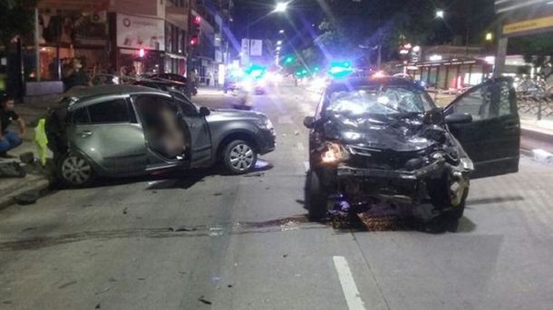 Así quedó el auto de Tomás Núñez Aboy tras chocar y matar a una docente