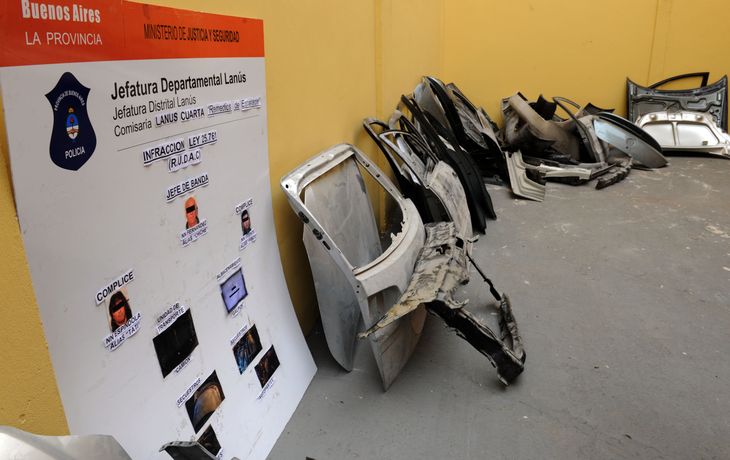 Aumentó el robo de autopartes por faltante de repuestos