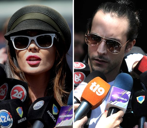 Karina Jelinek y Leo Fariña se presentaron nuevamente en Tribunales