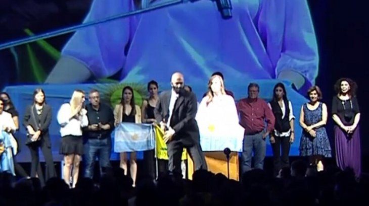 Un guardia de Milei amenazó con sacar un arma en pleno acto