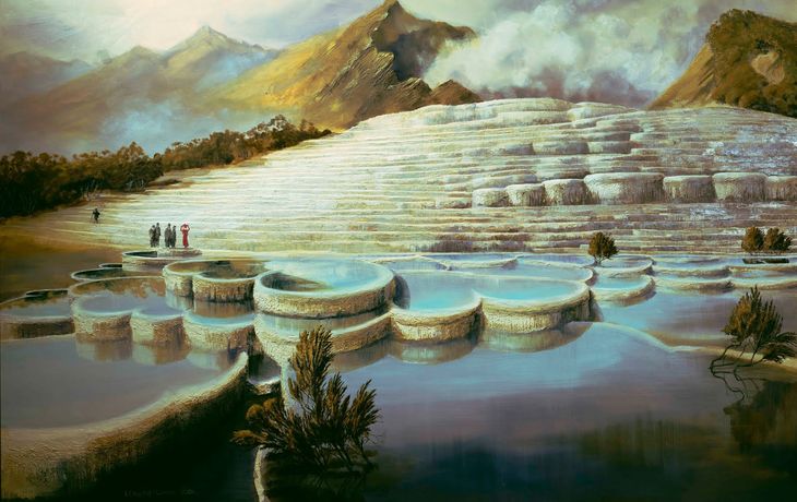 Las Terrazas Rosas y Blancas, octava maravilla del mundo