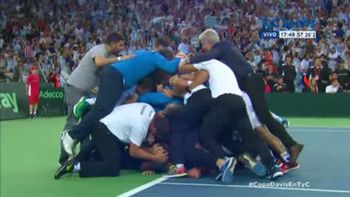 argentina campeon de la copa davis: mira la definicion de delbonis argentina campeon de la copa davis: mira la definicion de delbonis