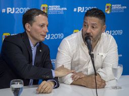 Fernando Gray y Gustavo Menéndez