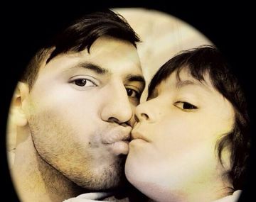 Los tiernos mensajes de Gianinna y el Kun por el cumpleaños de su hijo