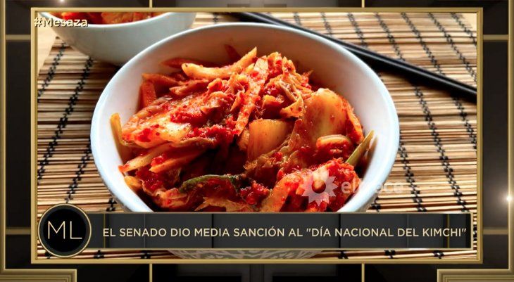 Juana Viale enojada con el Kimchi