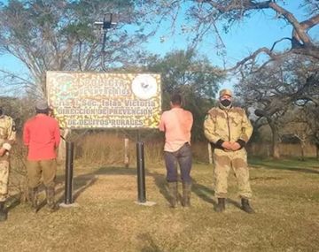 Prendieron fuego para hacer un asado y provocaron un feroz incendio: dos detenidos