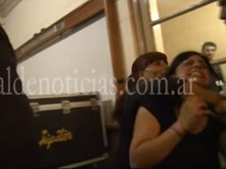 VIDEO: Agredieron a una mujer durante el debate