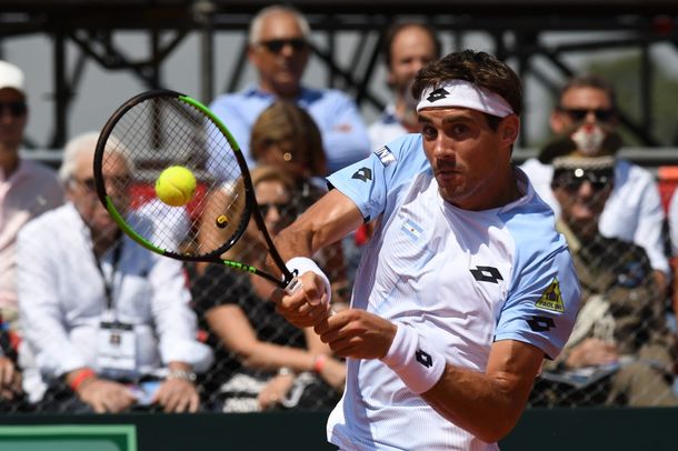 Copa Davis: Guido Pella perdió ante Paolo Lorenzi