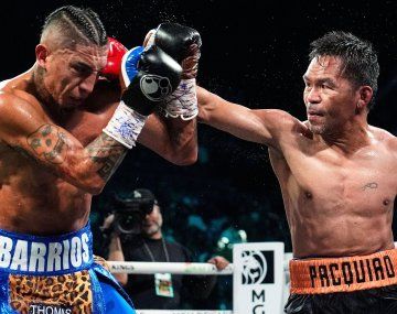 Pacquiao volvió al boxeo a los 46 años ante Barrios: empate por decisión