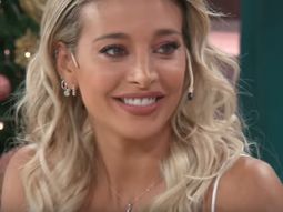 se viene el verano: sol perez lucio su microbikini con un challenge en la playa