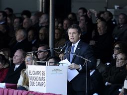 polemica entre el gobierno y la rural por el duro discurso de etchevehere polemica entre el gobierno y la rural por el duro discurso de etchevehere