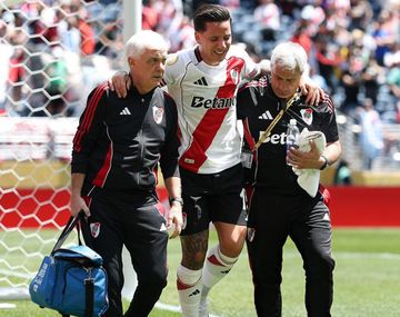Qué tiene Driussi tras salir lesionado en la victoria de River ante Urawa