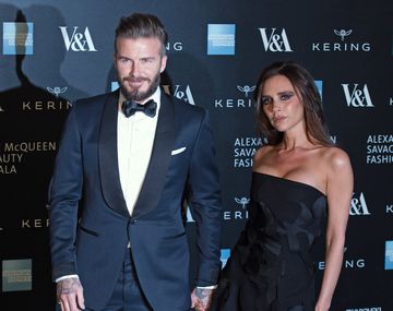 Victoria y David Beckham. 