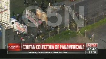 la policia intento desalojar el corte de lear en la panamericana: hay heridos la policia intento desalojar el corte de lear en la panamericana: hay heridos