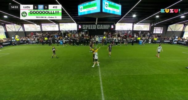 Luzu Tv y 412 se enfrentaron en el gran partido del streaming