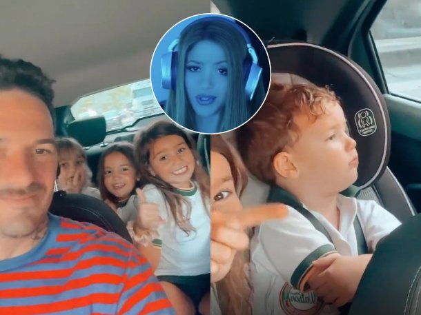 La reacción de un nene a la canción de Shakira contra Piqué que causa furor en las redes