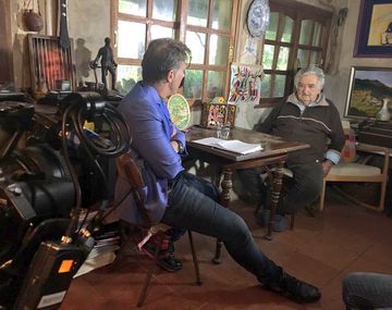 El detrás de cámara de la entrevista de Alejandro Fantino a Pepe Mujica