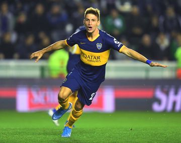 Franco Soldano marcó para el Xeneize