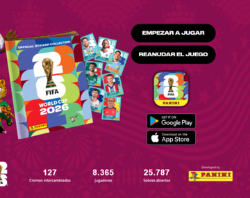 Álbum de figuritas virtual del Mundial 2026: cómo descargar y códigos de sobres gratis