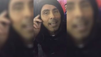 Pablo Lunati en la cancha de River Pablo Lunati en la cancha de River