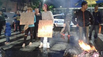 marcha por joven baleado por efectivo de la metropolitana marcha por joven baleado por efectivo de la metropolitana