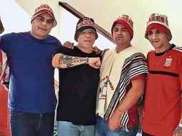 Popeye, el sicario de Pablo Escobar, con la barra de Estudiantes Popeye, el sicario de Pablo Escobar, con la barra de Estudiantes