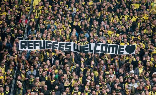 Crisis migratoria en Europa: El fútbol le abre la puerta a los refugiados