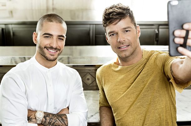 Maluma y Ricky Martin