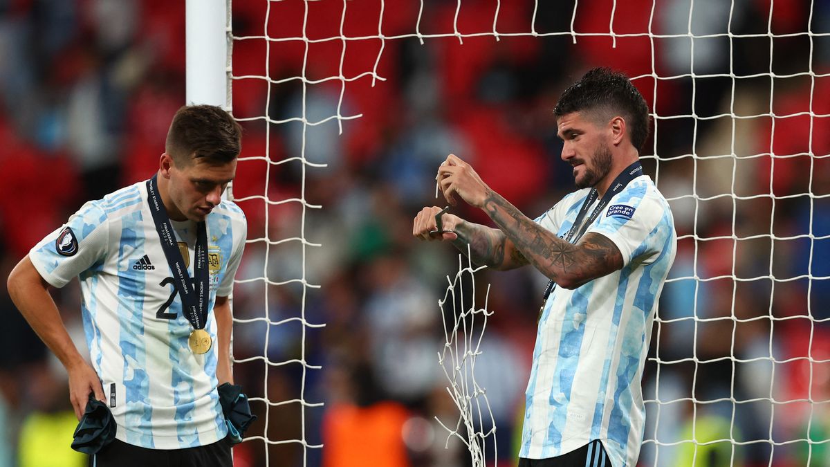 La aclaración de De Paul sobre el cruce con Lo Celso: Que gente bolu...