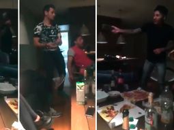 mora y viudez, de fiesta: el video que indigna a los hinchas de river mora y viudez, de fiesta: el video que indigna a los hinchas de river