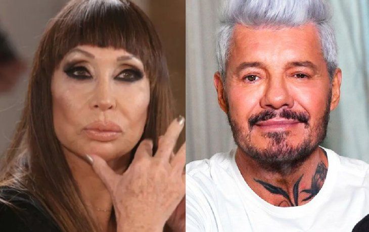 Moria Casán / Marcelo Tinelli