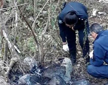 Encontraron un cuerpo calcinado en Jujuy