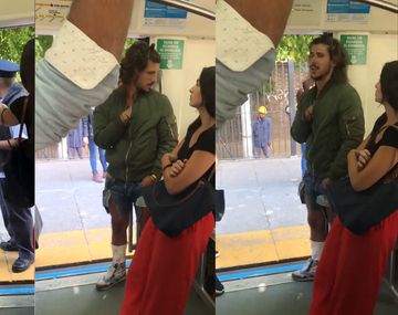 Quisieron linchar a Rodrigo Eguillor en el tren y lo obligaron a bajar