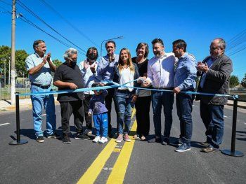 Merlo: Karina Menéndez y Katopodis, juntos en la reapertura de la ruta 7