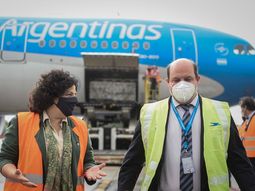 Argentina ya recibió más de 5 millones de vacunas y se esperan otras 218 mil dosis el domingo