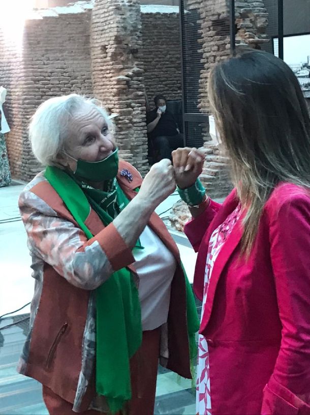 Malena Galmarini y Niña Brug- Crédito: Laura Guarinoni / minutouno.com