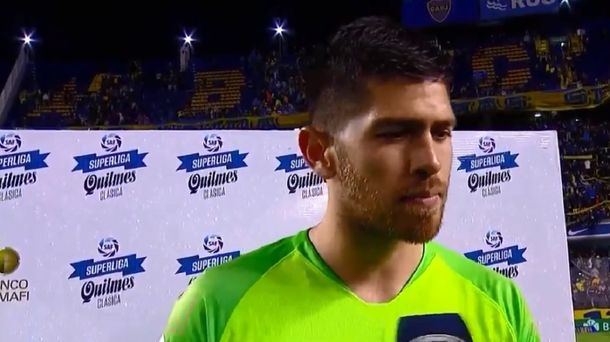 Atajadas y ovación para Agustín Rossi en la victoria de Boca sobre Colón