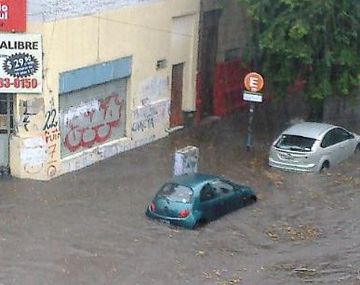 La Plata quedó colapsada por una réplica del temporal