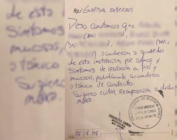 Irritación en piel y mucosas: el cuadro de los intoxicados tras los allanamientos a CFK