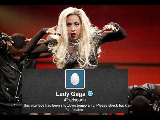 Sorpresivo cierre del perfil de Lady Gaga en la red social Twitter