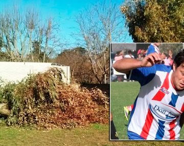 El goleador del equipo fue a podar un árbol del club y murió aplastado