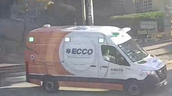 El emotivo recorrido desde un hospital a otro quedó registrado en un video El emotivo recorrido desde un hospital a otro quedó registrado en un video