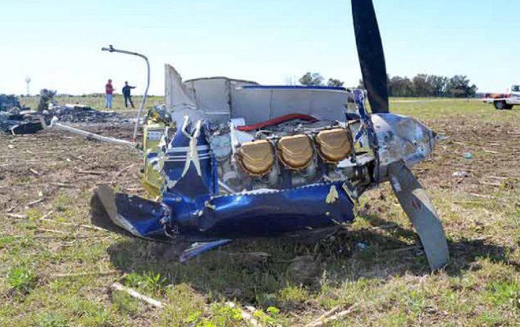 Cayó una avioneta en La Pampa y murieron cinco personas