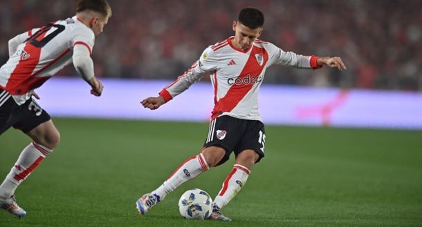 Malas noticias para River: se confirmó la lesión del Diablito Echeverri