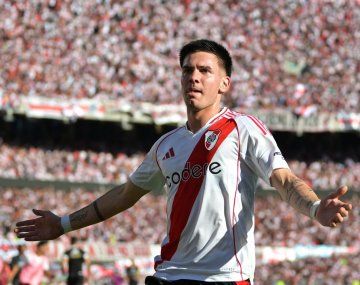 Mastantuono alcanzó un récord con su gol en el Superclásico ante Boca